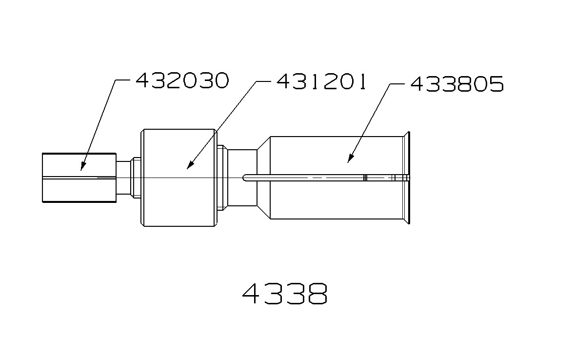 EXTRACTOR DE PINZA INTERIOR FORZA SERIE 4300
